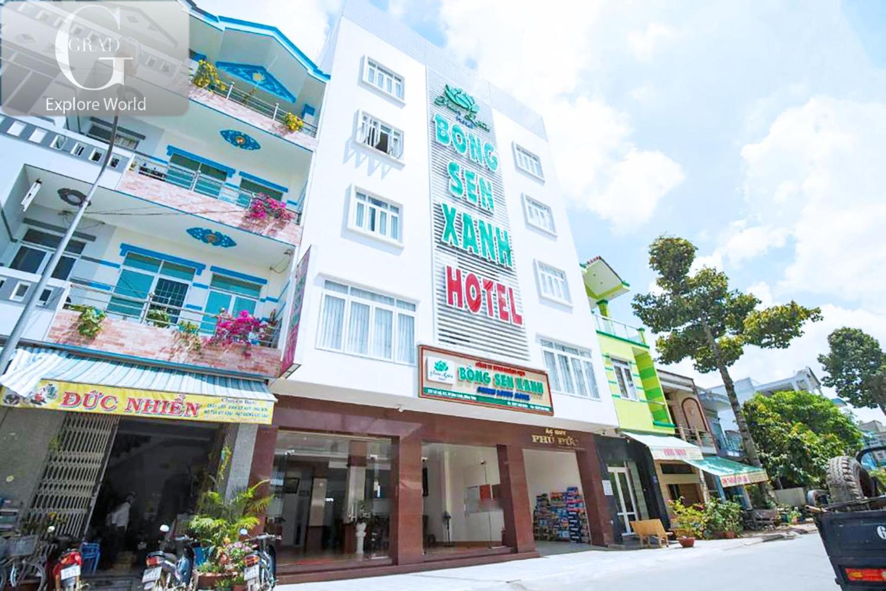 Bong Sen Xanh Hotel Cao Lãnh Esterno foto