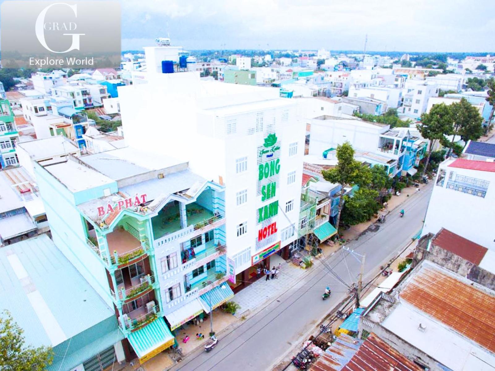 Bong Sen Xanh Hotel Cao Lãnh Esterno foto